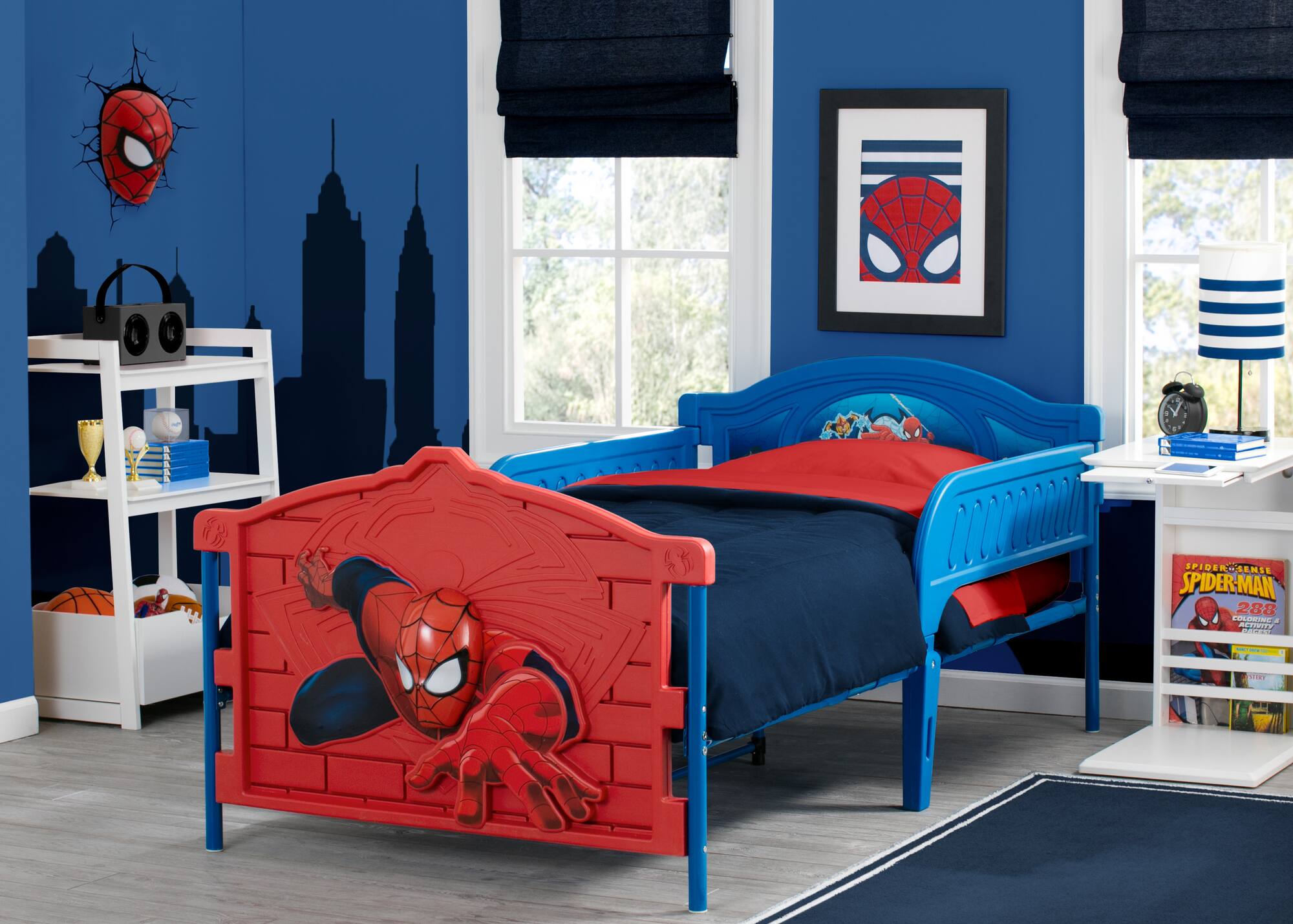 Spider Man Plastic 3D Twin Bed
